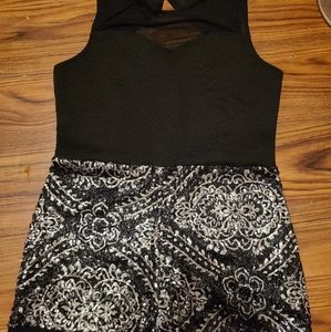 Medium sequin romper
